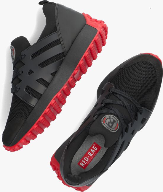 Schwarze RED-RAG Sneaker low 13673 - large