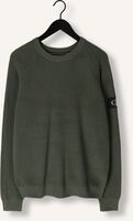 Dunkelgrün CALVIN KLEIN Sweatshirt BADGE EASY SWEATER Dunkelgrün CALVIN KLEIN Sweatshirt BADGE EASY SWEATER - medium