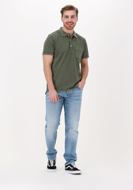 Dunkelgrau DIESEL Polo-Shirt T-POLO-WORKY-DOV-PE - large