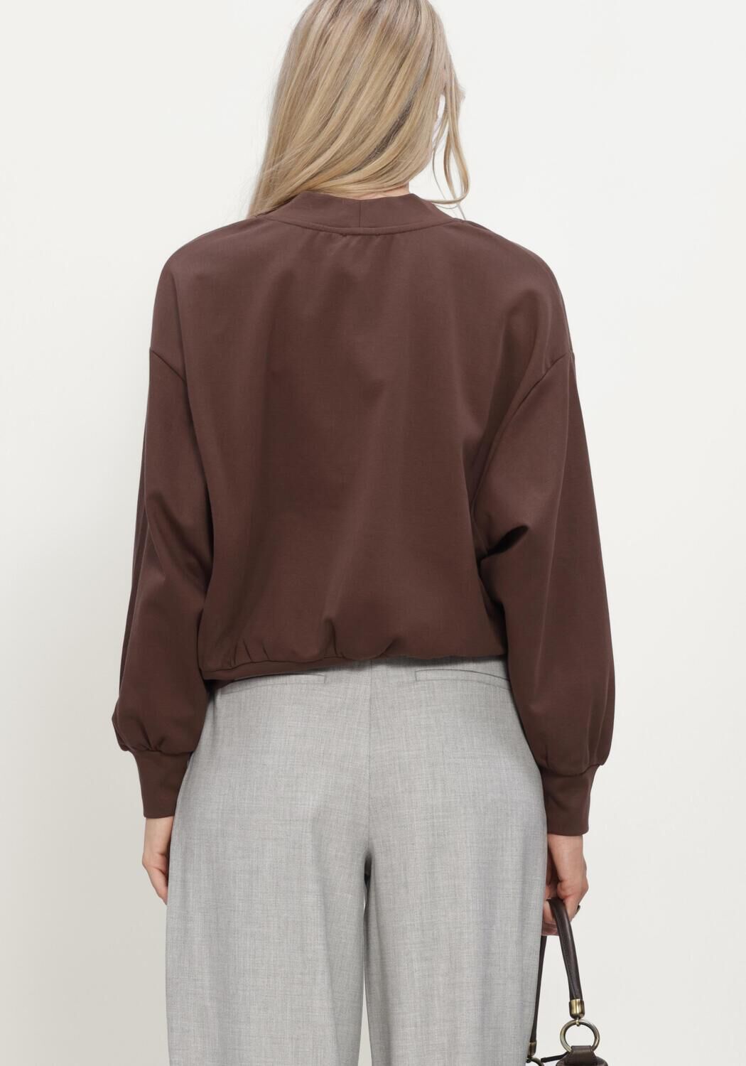 Braune AIMEE THE LABEL Pullover & Cardigans KAAPSTADW6 SWEATER - large
