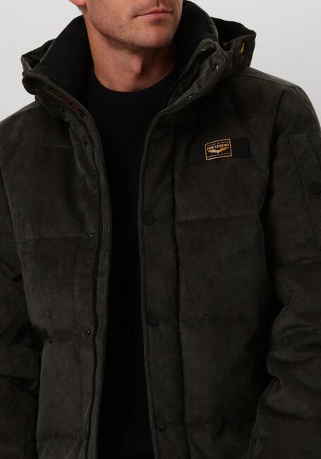 Grüne PME LEGEND Parkas SEMI LONG JACKET GOBBLER CLEAR FORD - large
