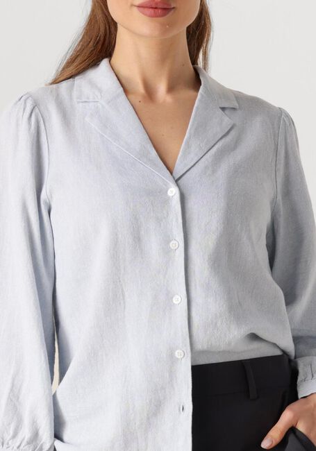 Hellblau MSCH COPENHAGEN Blusen MSCHPENNIE GINIA 3 4 SHIRT - large