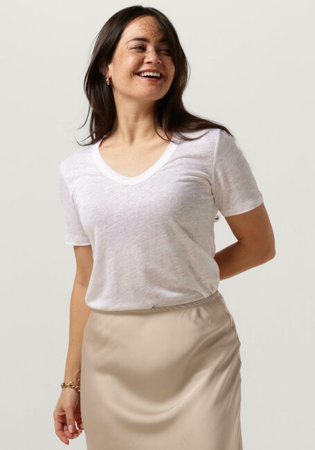Weiße RESORT FINEST T-shirt V-NECK T-SHIRT - large