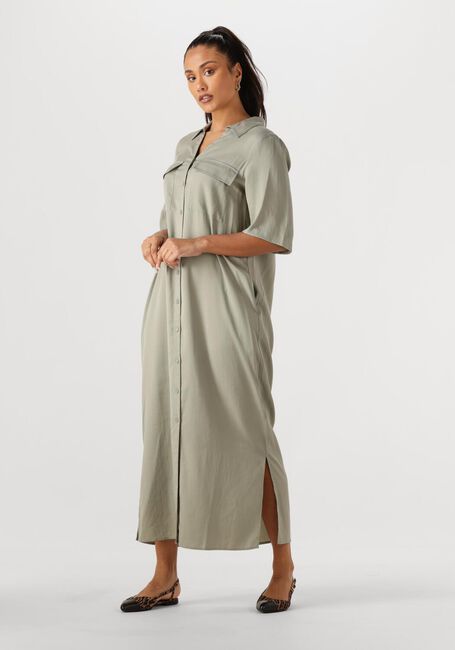 Grüne MOS MOSH Midikleid MMETHER CNET DRESS - large
