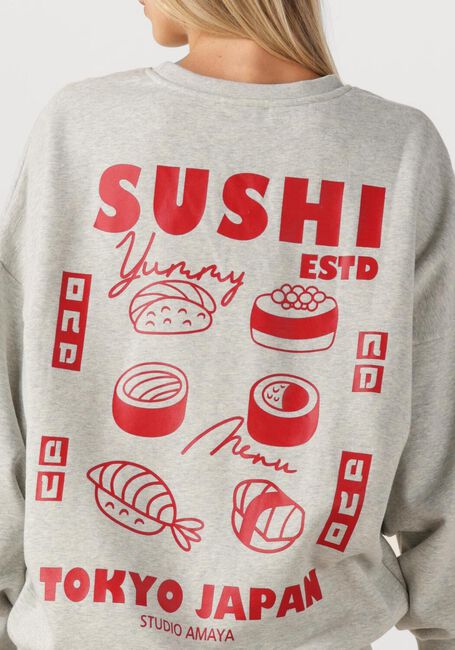 Graue STUDIO AMAYA Sweatshirt JAPAN - large