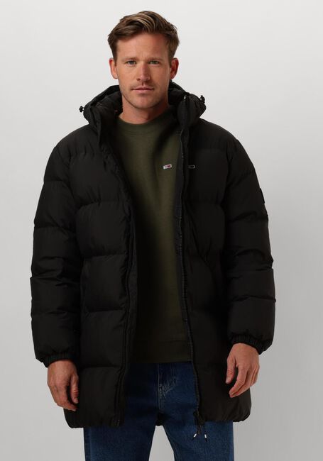 Schwarze TOMMY JEANS Parkas TJM ESSENTIAL DOWN PARKA - large