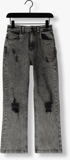Graue FRANKIE & LIBERTY Flared jeans FRANKIE STRAIGT LEG BLACK - large