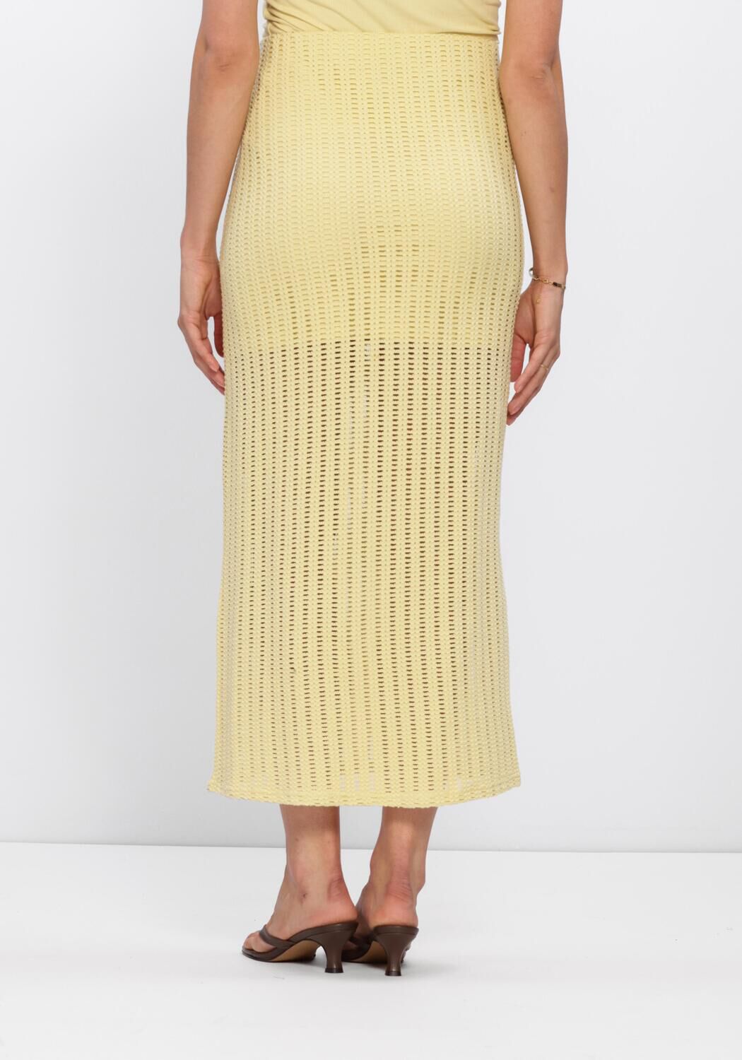Gelbe EDITED Maxirock SUKI SKIRT - large