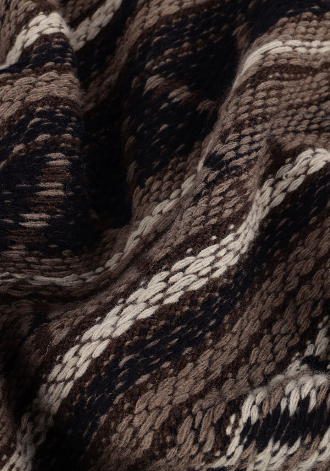 Dunkelblau FOR&Eacute;T Spencer CONE JACQUARD VEST - large