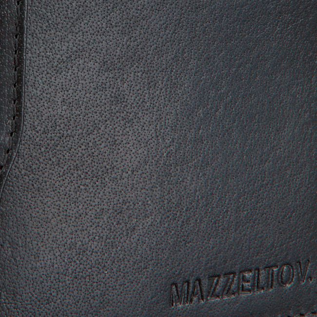 Schwarze MAZZELTOV Portemonnaie TIBOR01 - large