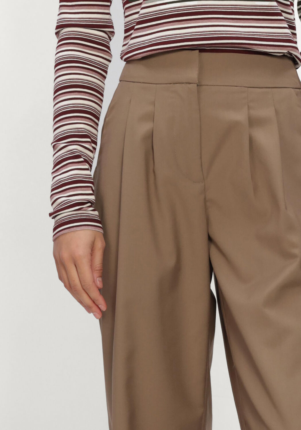 Braune HARPER & YVE Weite Hose SADIE-PA - large