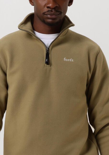 Grüne FORÉT Pullover MOTION HALF ZIP - large