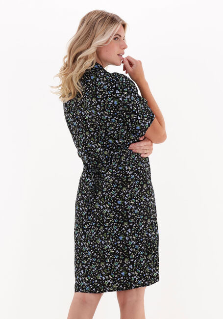 Schwarze OBJECT Minikleid JANNI 2/4 DRESS - large