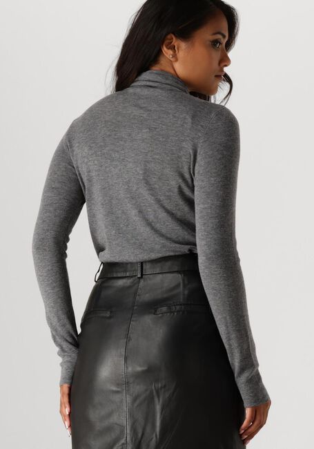 Graue MOS MOSH Rollkragenpullover BOUCH ROLLNECK KNIT - large
