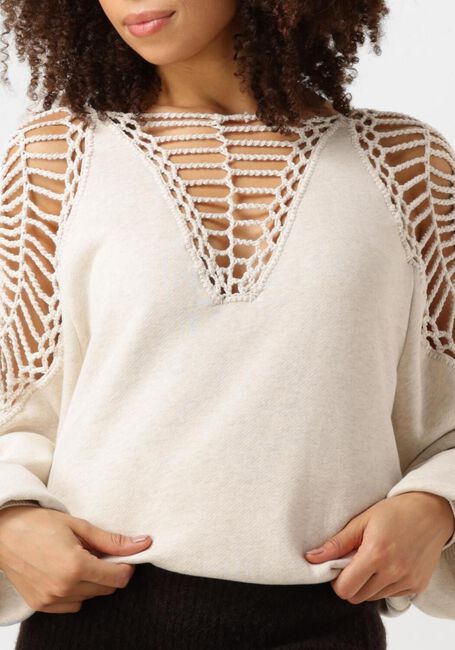 Ecru MES DEMOISELLES Sweatshirt SHIHO - large