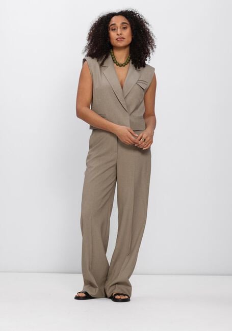 Taupe COPENHAGEN MUSE Weite Hose CMTAILOR-PANTS - large
