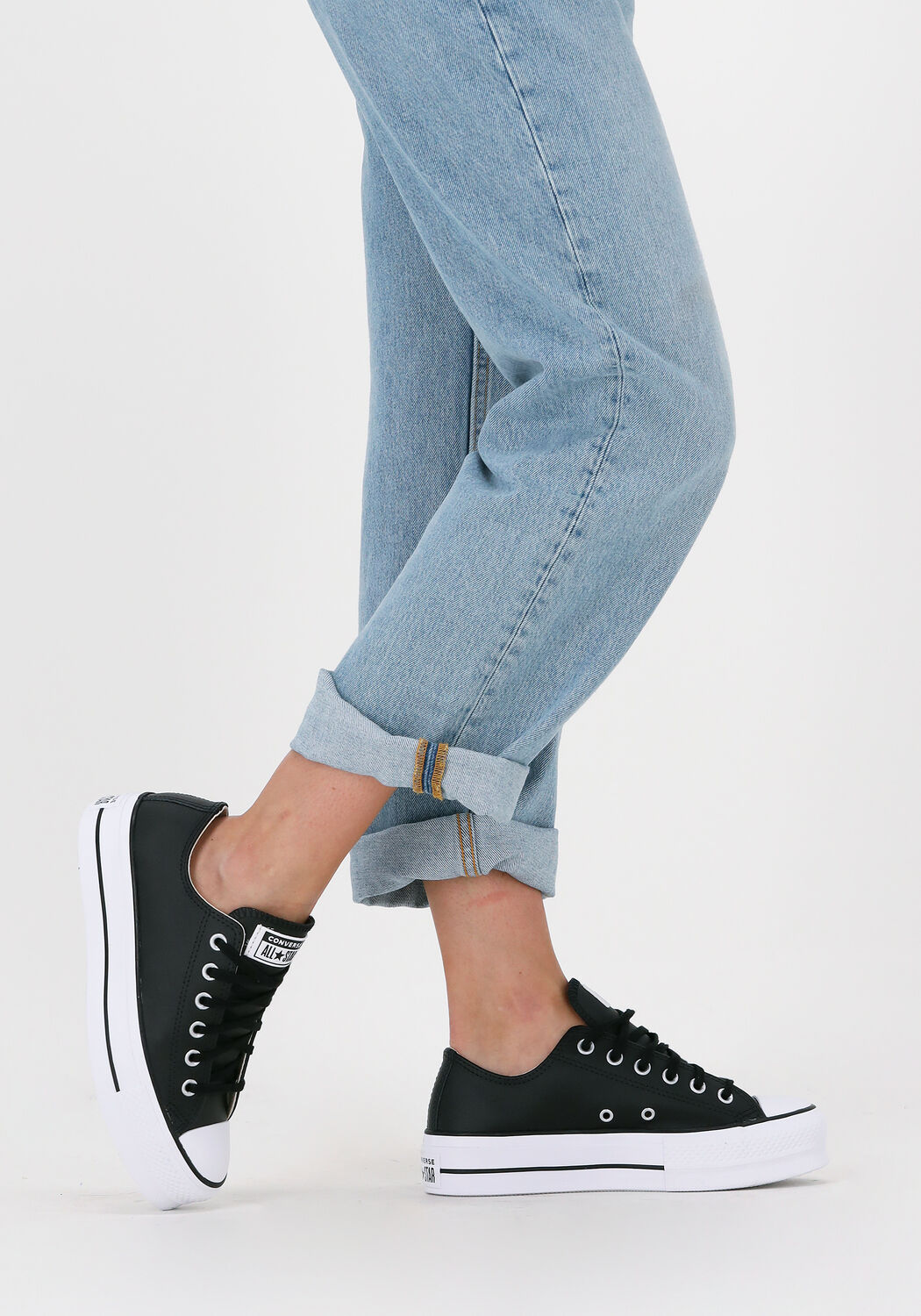 Schwarze CONVERSE Sneaker Low CHUCK TAYLOR ALL STAR LIFT OX - large