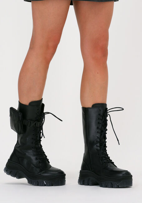 Schwarze BRONX Schnürboots JAXSTAR 14187 - large