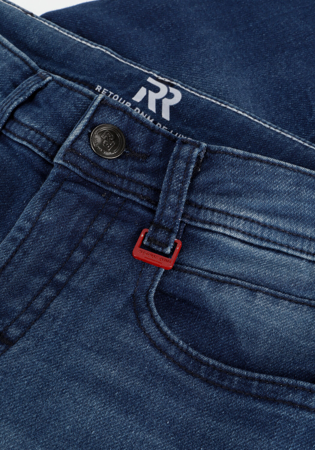 Dunkelblau RETOUR Skinny jeans LUIGI DEEP BLUE - large