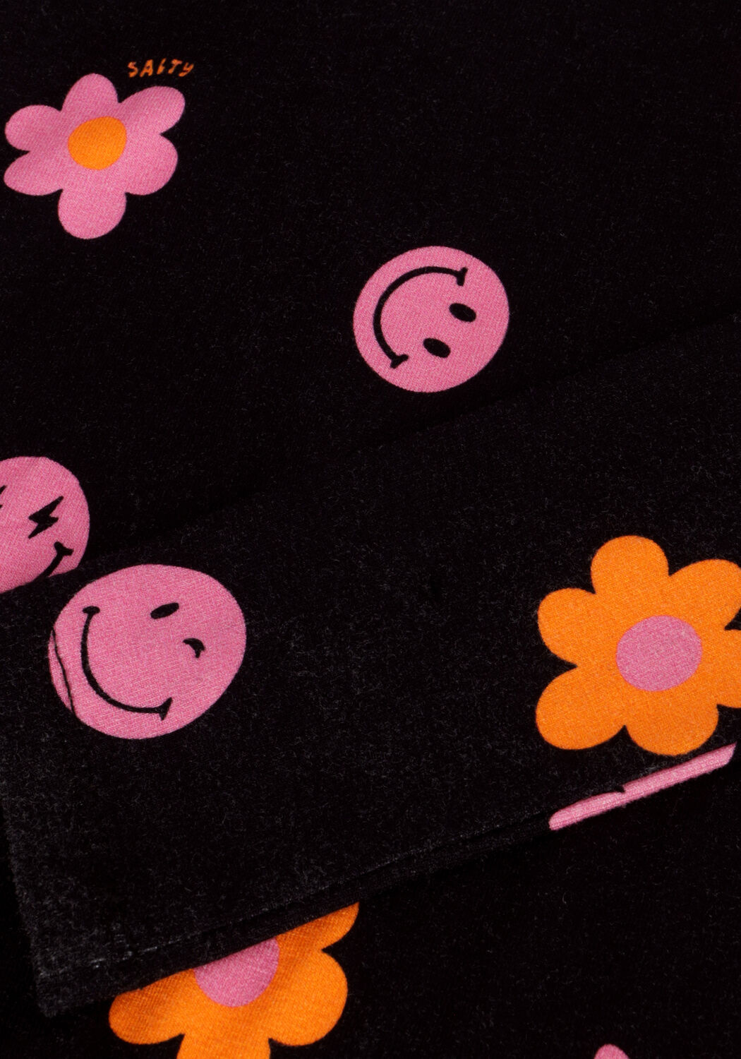 Lilane Salty Stitch Tops & T-shirts SALTY SMILEY LONG SLEEVE - large