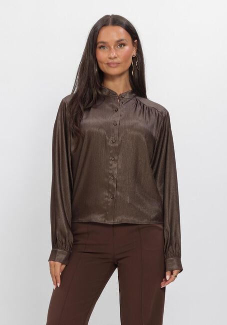 Braune AAIKO Blusen LIV PES 516 - large