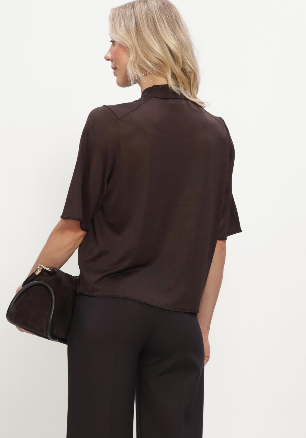 Braune DRYKORN Pullover NISLE - large