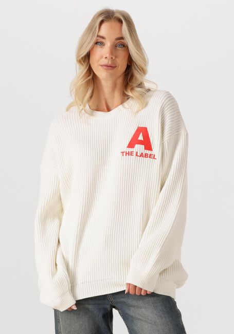 Ecru ALIX THE LABEL Pullover LADIES KNITTED BASIC JUMPER - large