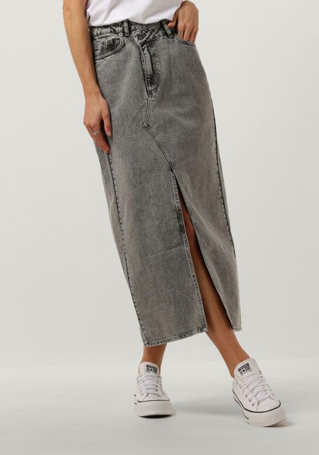 Graue CO'COUTURE Maxirock VIKA ASYM SLIT SKIRT - large