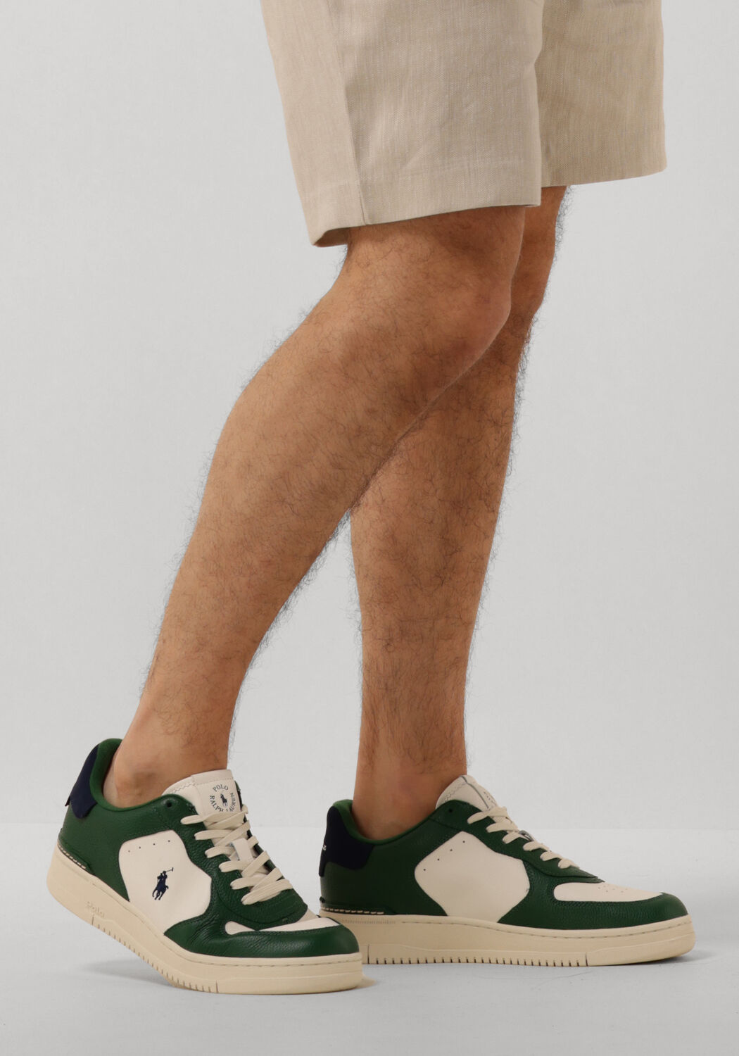 Wei&szlig;e POLO RALPH LAUREN Sneaker Low MASTERS CRT - large