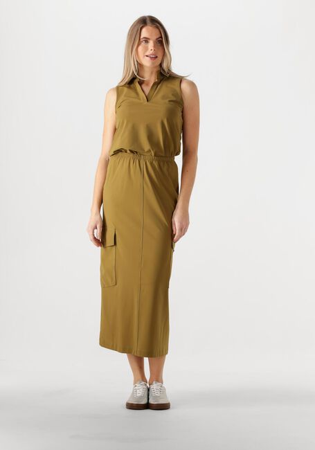 Khaki PENN & INK Midirock SKIRT - large