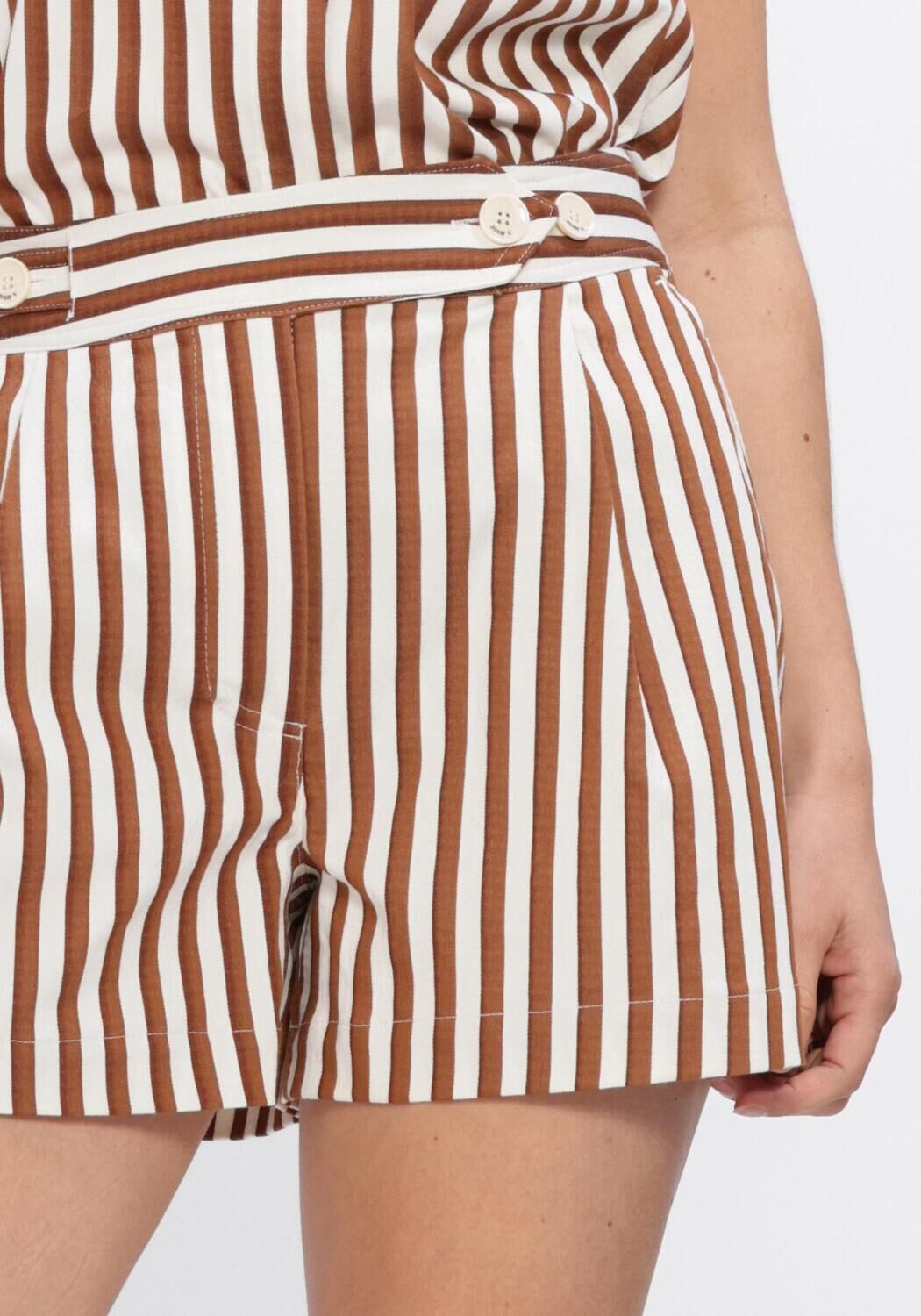 Braune JOSH V Kurze Hose FARIS - large