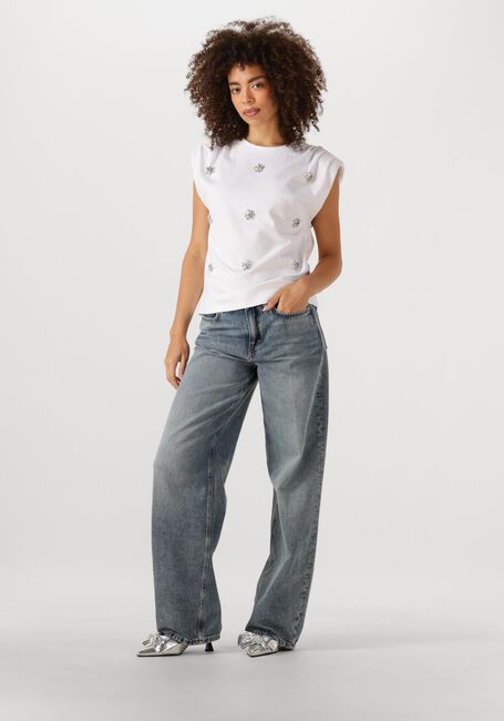 Weiße COPENHAGEN MUSE T-shirt CM MUSE TEE - large
