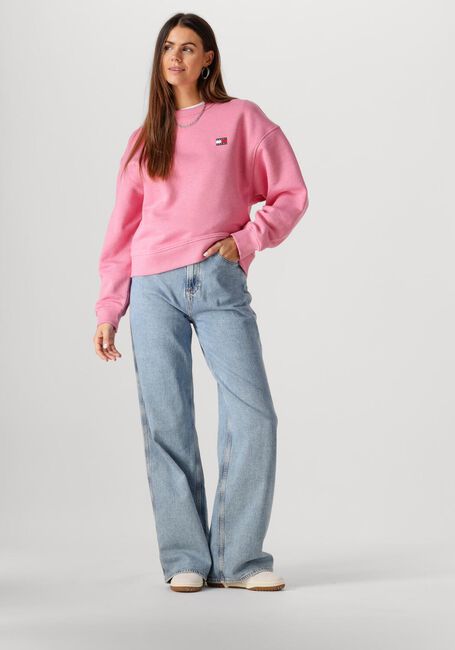 Rosane TOMMY JEANS Pullover TJW BXY BADGE CREW - large