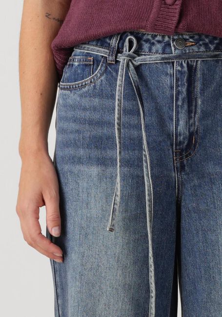 Blaue OBJECT Wide jeans OBJROSIE MW WIDE JEANS - large