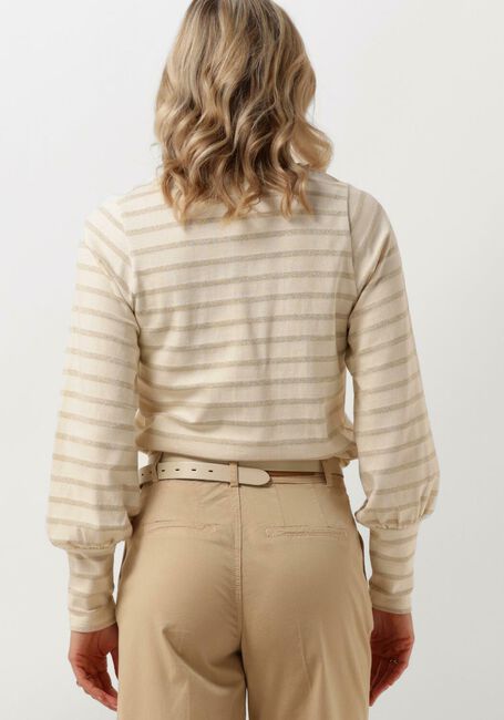 Nicht-gerade weiss SUMMUM Pullover BALLOON SLEEVE TOP GLITTER STRIPE HEAVY JERSEY - large
