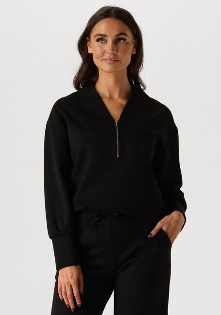 Schwarze ACCESS Pullover D44-2143-749 - large