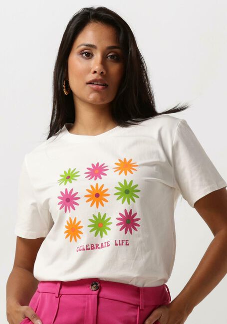 Nicht-gerade weiss YDENCE T-shirt T-SHIRT CELEBRATE LIFE - large