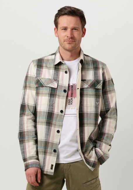 Hellgrau PME LEGEND Overshirt LONG SLEEVE SHIRT FLANEL YD CHECK - large