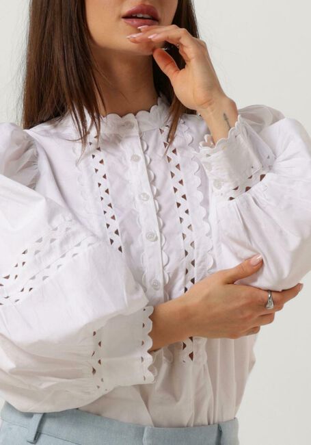 Weiße ANTIK BATIK Blusen RODO BLOUSE - large