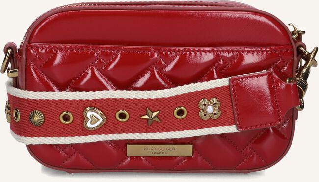 Rote KURT GEIGER LONDON Umhängetasche KENSINGTON SM CAMERA BAG Rote KURT GEIGER LONDON Umhängetasche KENSINGTON SM CAMERA BAG - large