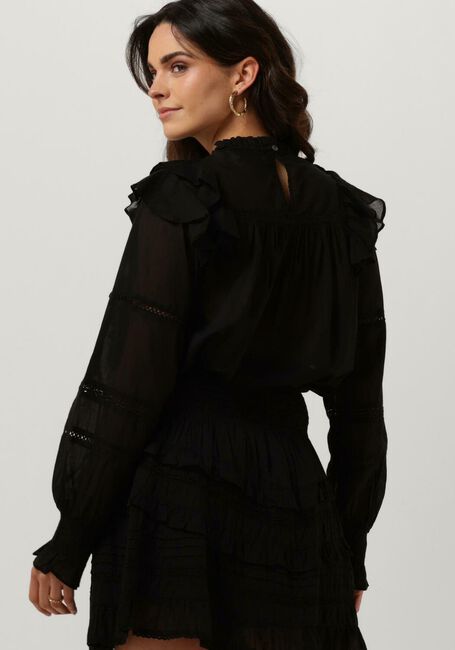 Schwarze NEO NOIR Blusen SARNA S VOILE BLOUSE - large