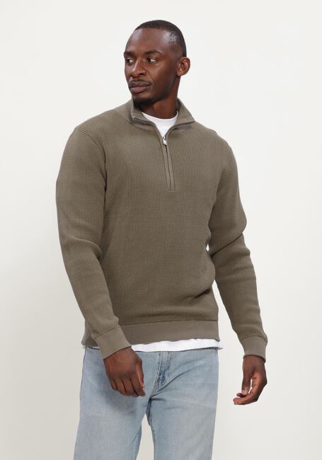 Khaki MACED Pullover M-ANTHONY - large