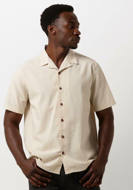 Sand ANERKJENDT Casual-Oberhemd AKLEO S/S COT/LINEN SHIRT - large