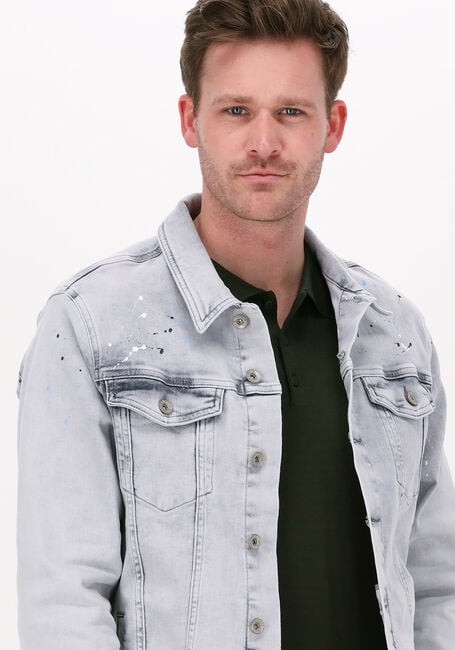 Graue PUREWHITE Jeansjacke 22010402 - large