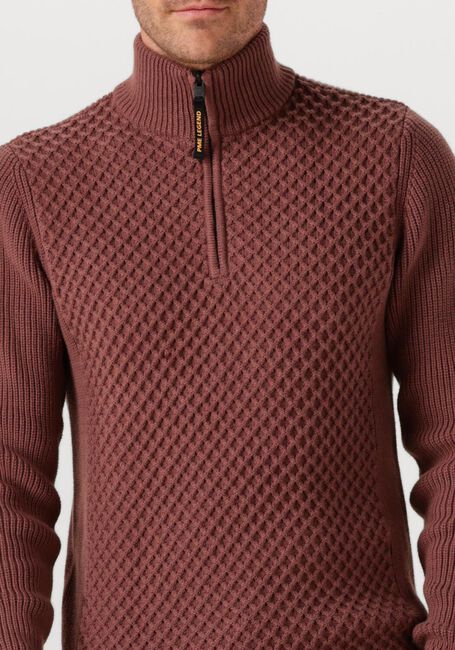 Bordeaux PME LEGEND Rollkragenpullover COTTON MIX - large