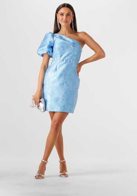 Hellblau FREEBIRD Minikleid DANIA FLOWER - large