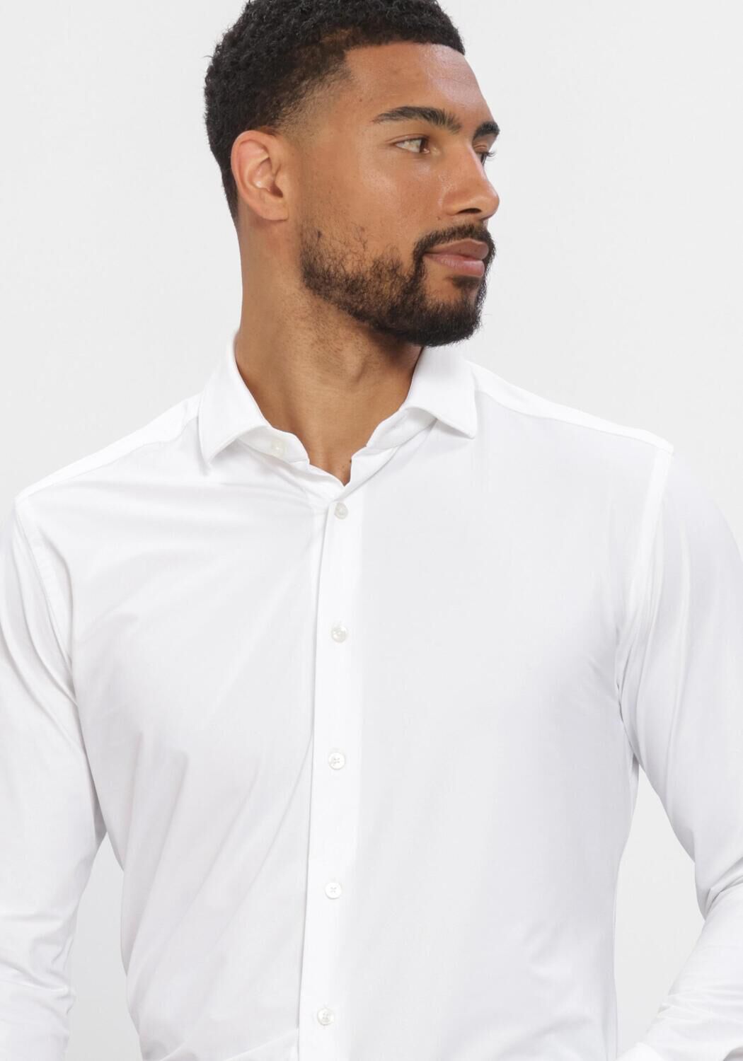Wei&szlig;e XACUS Klassisches Oberhemd ACTIVE SHIRT 558ML - large