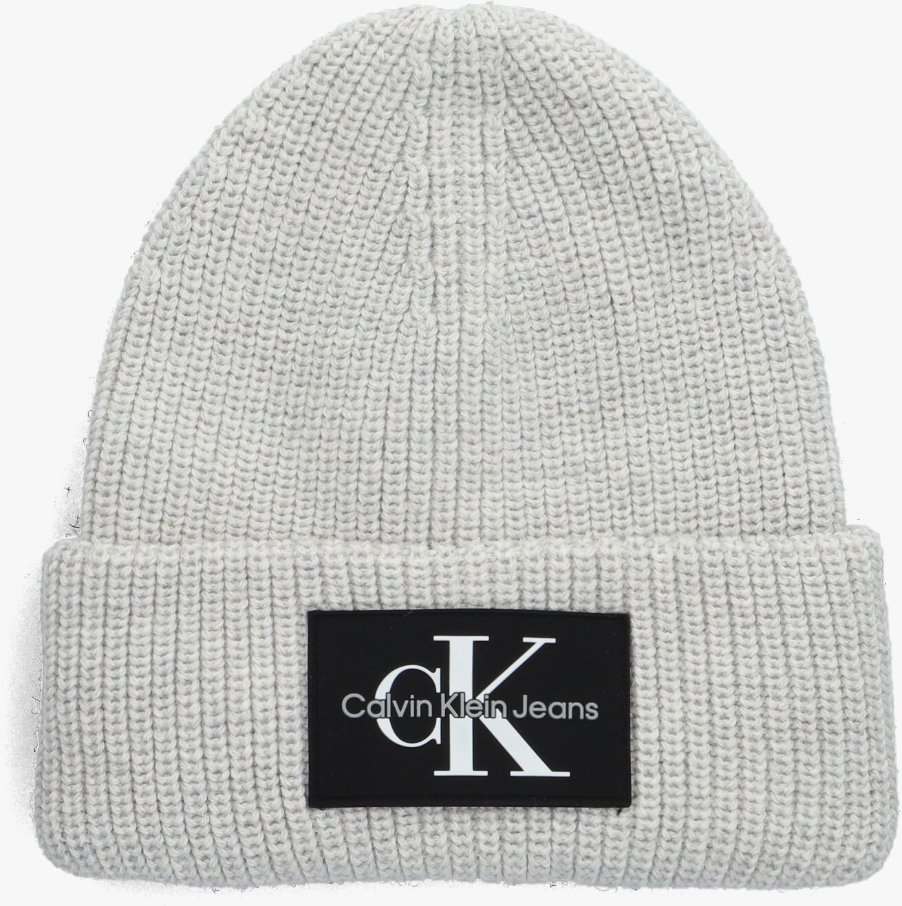 Graue CALVIN KLEIN Mütze BEANIE WL | Omoda