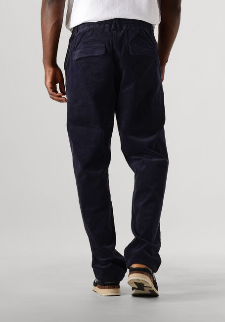 Dunkelblau ANERKJENDT Chino AKJAN ELASTIC CORD PANTS - large