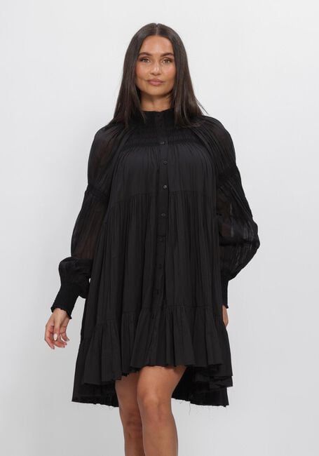 Schwarze MES DEMOISELLES Minikleid LANGELIQUE - large